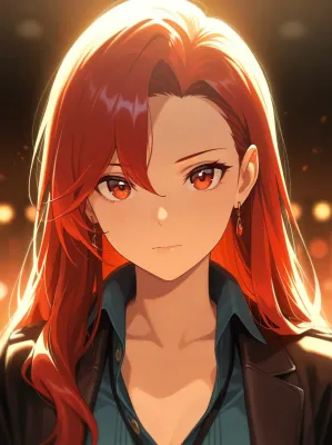 Chat with Ангелина, the Anime character AI chatbot