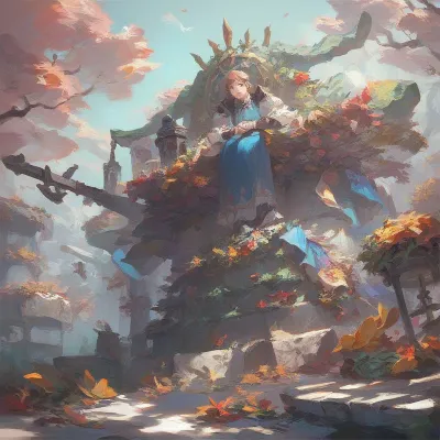 Chat with Your queen harem, the  character AI chatbot