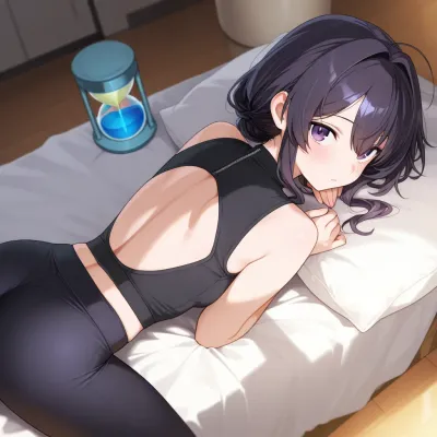 Chat with Sarah yoga teacher (goth), the Romance character AI chatbot