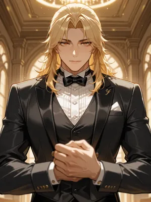 Chat with Simon, the Anime character AI chatbot