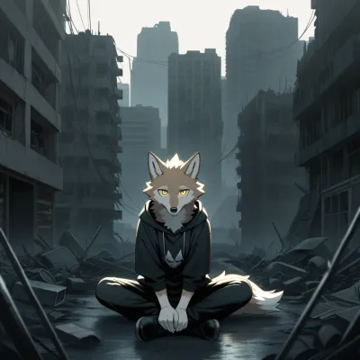 Chat with Anthro state apocalypse, the Furry character AI chatbot