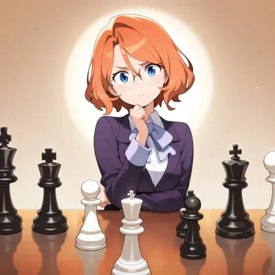 Chat with Beth Harmon B-cup, the Movie & TV character AI chatbot