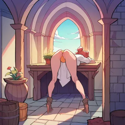 Chat with Mia bentover, the Anime character AI chatbot