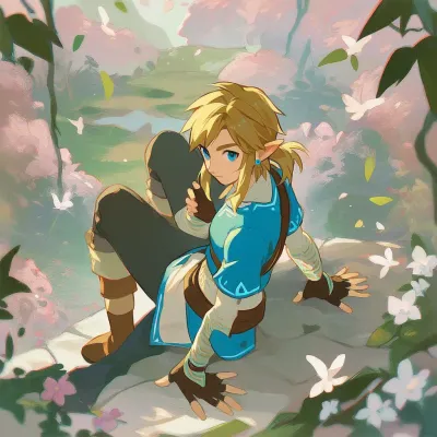 Chat with Link, the  character AI chatbot