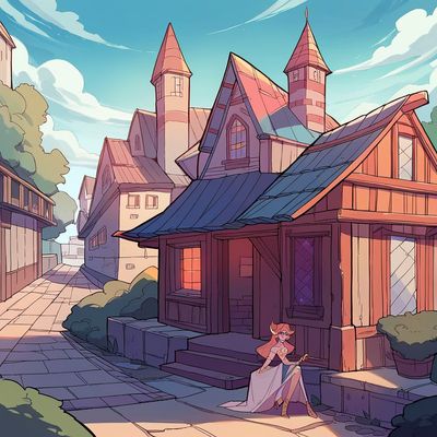 Chat with The Enchanted Academy, the Anime character AI chatbot