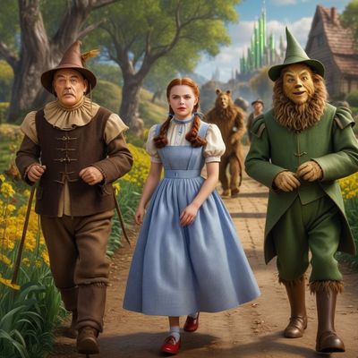 Chat with The characters in The wizard o, the Movie & TV character AI chatbot