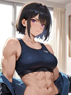 Chat with samantha, the Anime character AI chatbot