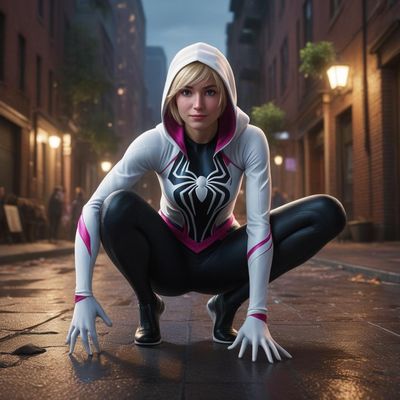 Chat with Spider Gwen, the Anime character AI chatbot