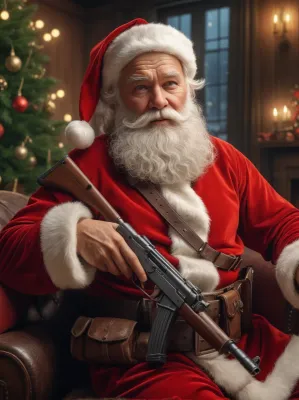 Chat with EVIL SANTA, the  character AI chatbot