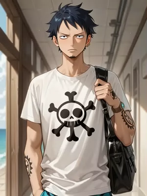 Chat with One piece - but you’re Law, the Anime character AI chatbot