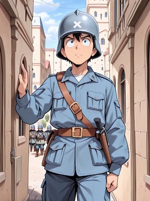 Chat with The story of a roman soldier, the Anime character AI chatbot
