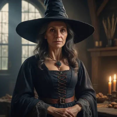 Chat with Witch neighbour, the  character AI chatbot