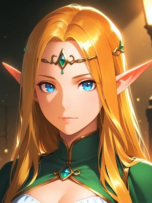 Chat with The Elf queen, the Anime character AI chatbot