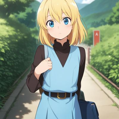 Chat with Ramona, the Anime character AI chatbot