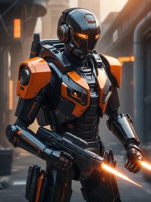 Chat with android robot opulence josh, the  character AI chatbot