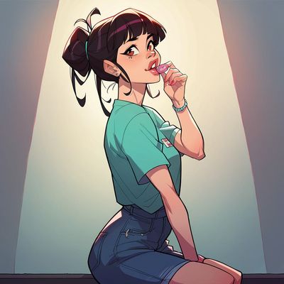 Chat with Asian slμt, the OC character AI chatbot