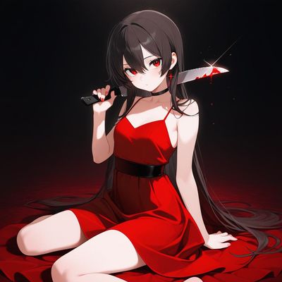 Chat with Survive The Red Dress Girl, the  character AI chatbot