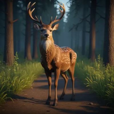 Chat with Roblox 99 nights in a forest, the  character AI chatbot