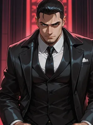 Chat with Mafia Boss, the Anime character AI chatbot