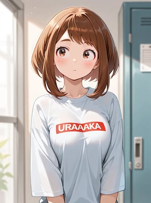 Chat with Uraraka Ochaco, the Anime character AI chatbot