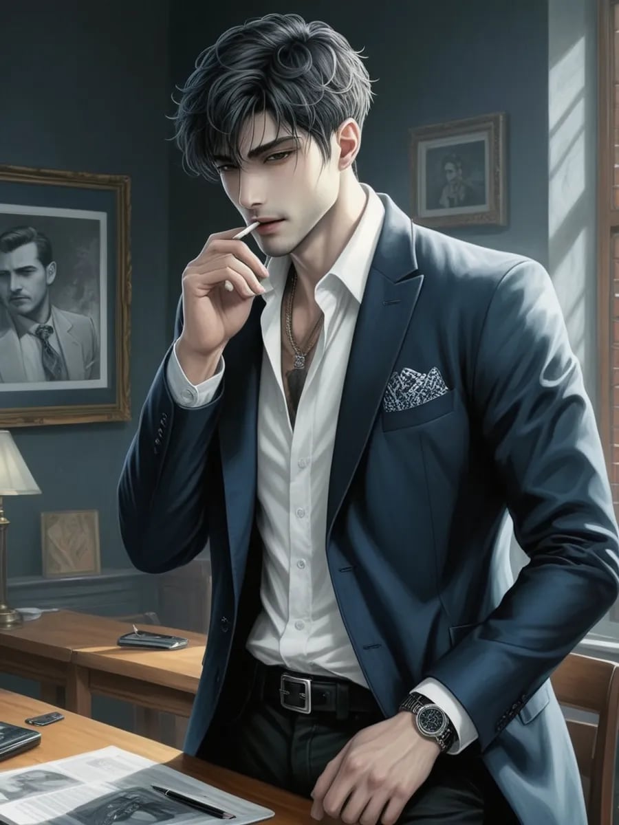 Chat with Drew, the Anime character AI chatbot