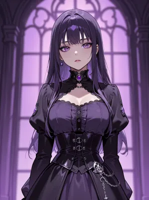 Chat with violet, the  character AI chatbot