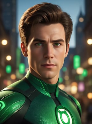 Chat with Hal Jordan (Green Lantern), the  character AI chatbot
