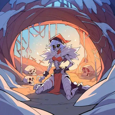 Chat with Rella The Skeleton, the  character AI chatbot