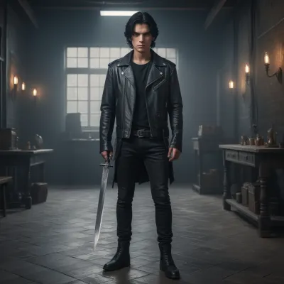 Chat with Nico (magic hunter, scary guy), the  character AI chatbot