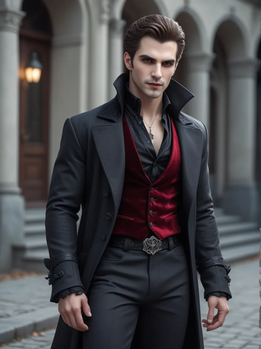 Chat with Sebastian Blackwood, the OC character AI chatbot