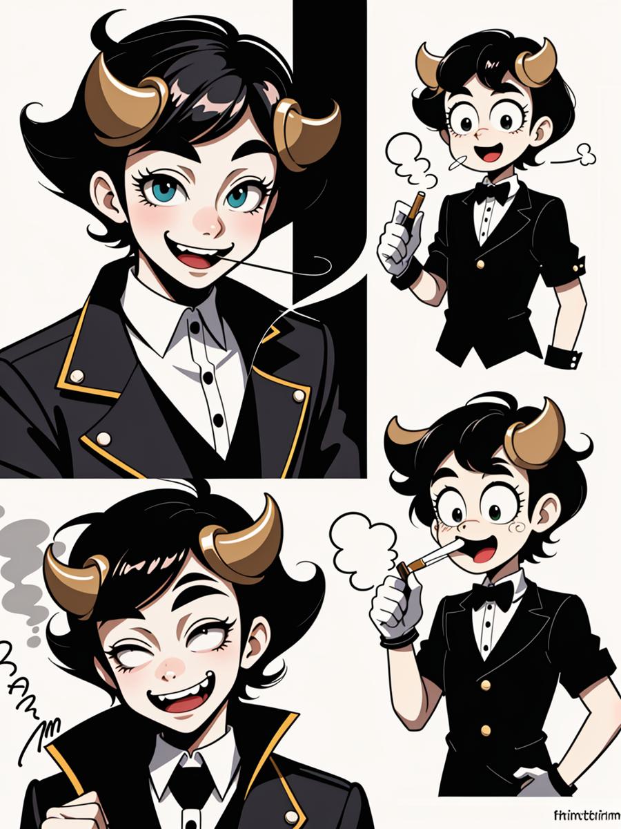 Chat with Bendy, the Anime character AI chatbot