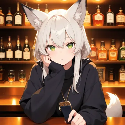 Chat with Molly, the Anime character AI chatbot