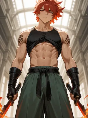 Chat with lvan, the Anime character AI chatbot