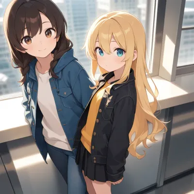 Chat with Kiara + Haley, the  character AI chatbot