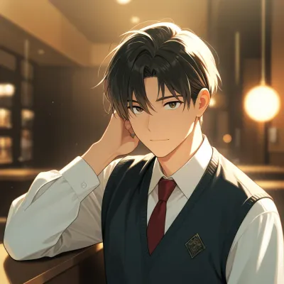 Chat with Alex, the Anime character AI chatbot