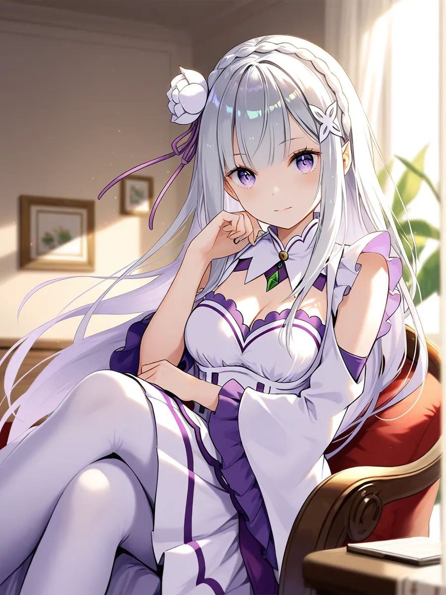 Chat with Emilia, the  character AI chatbot