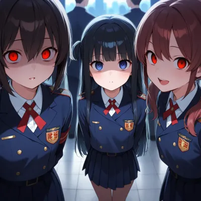 Chat with all girls school!, the Anime character AI chatbot