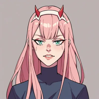 Chat with Zero two, the Anime character AI chatbot