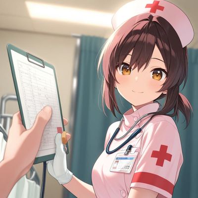 Chat with Nurse wife, the  character AI chatbot