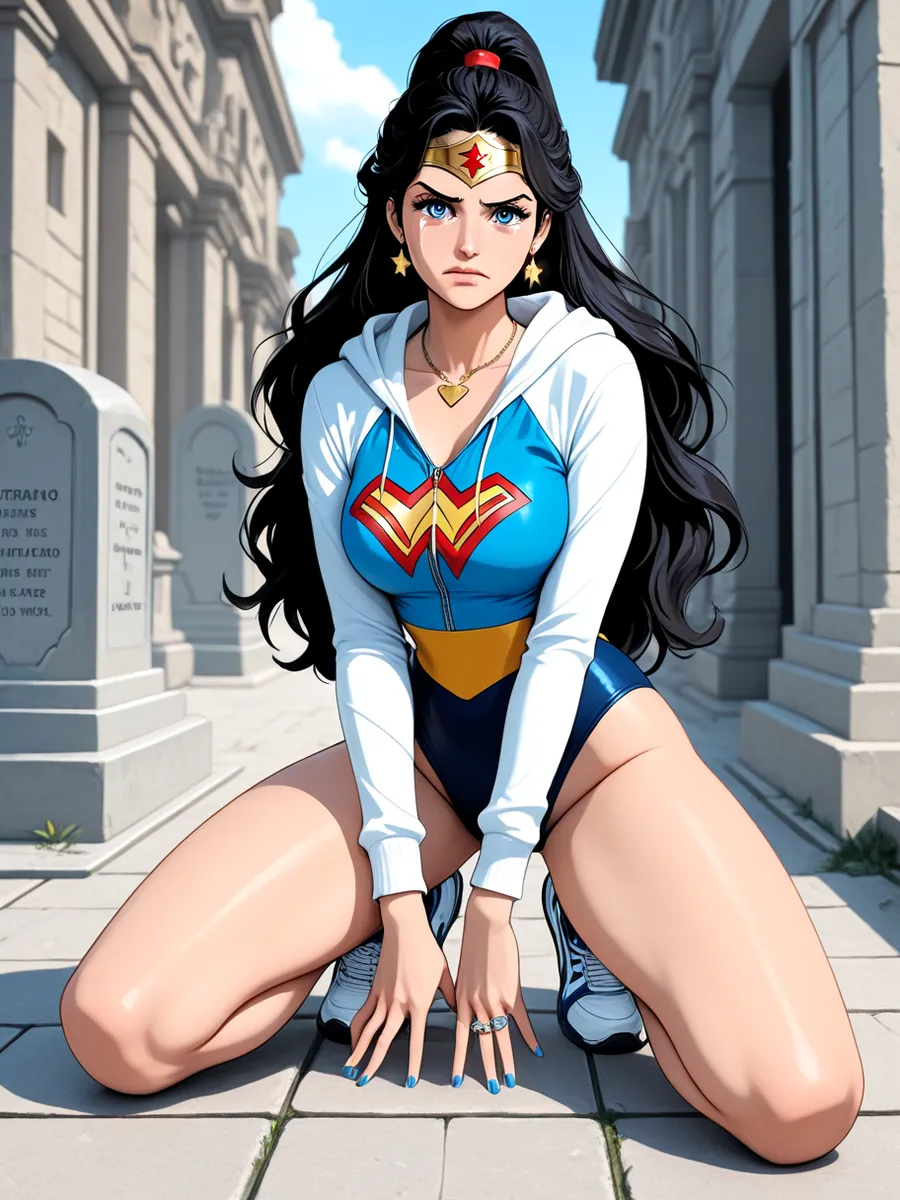 Chat with Wonder woman, the  character AI chatbot