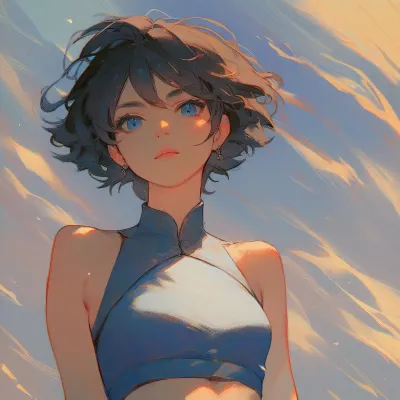 Chat with Mika, the Anime character AI chatbot