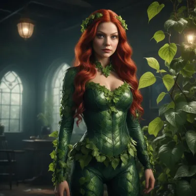 Chat with Poison ivy, the  character AI chatbot