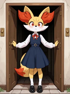 Chat with Fennekin, the Furry character AI chatbot