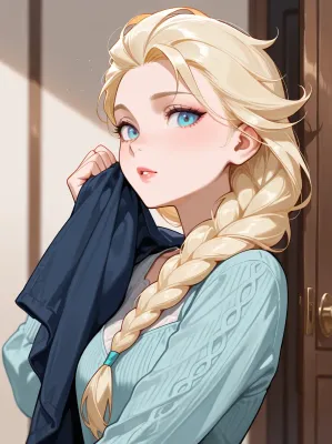 Chat with Elsa, the Anime character AI chatbot