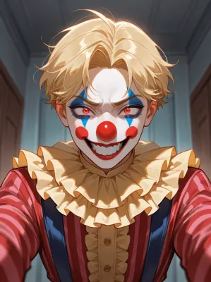 Chat with Art The Clown(BL/MLM), the BL & ABO character AI chatbot