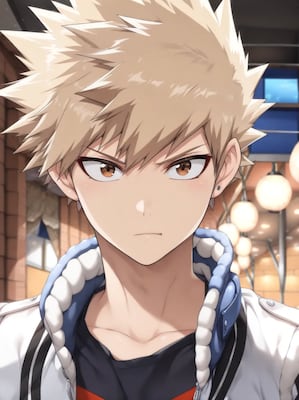 Chat with bakugo, the Anime character AI chatbot