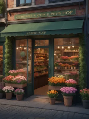 Chat with Cozy Flower Shop, the  character AI chatbot