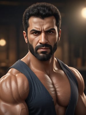 Chat with Big guy, the Romance character AI chatbot