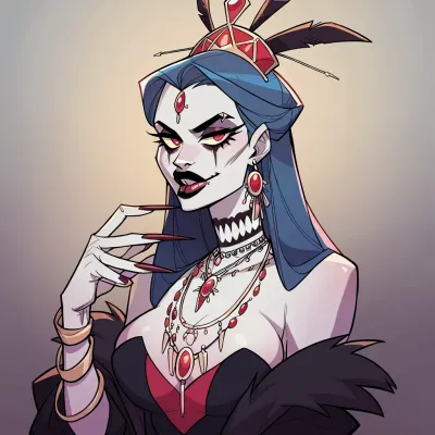 Chat with Anime AI Character: goddess of death