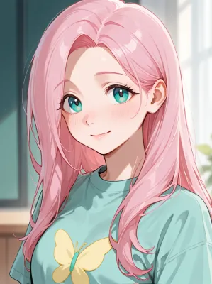 Chat with Fluttershy, the Cartoon character AI chatbot